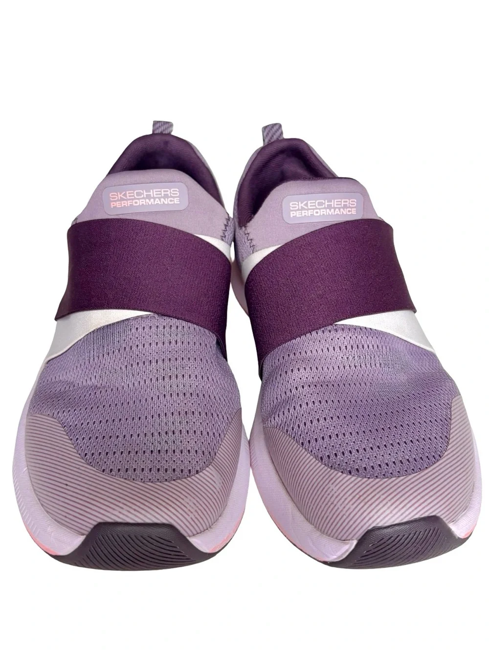 Skechers Women’s GOrun Pulse - Bold Venture Slip-On Running Sneakers, plum